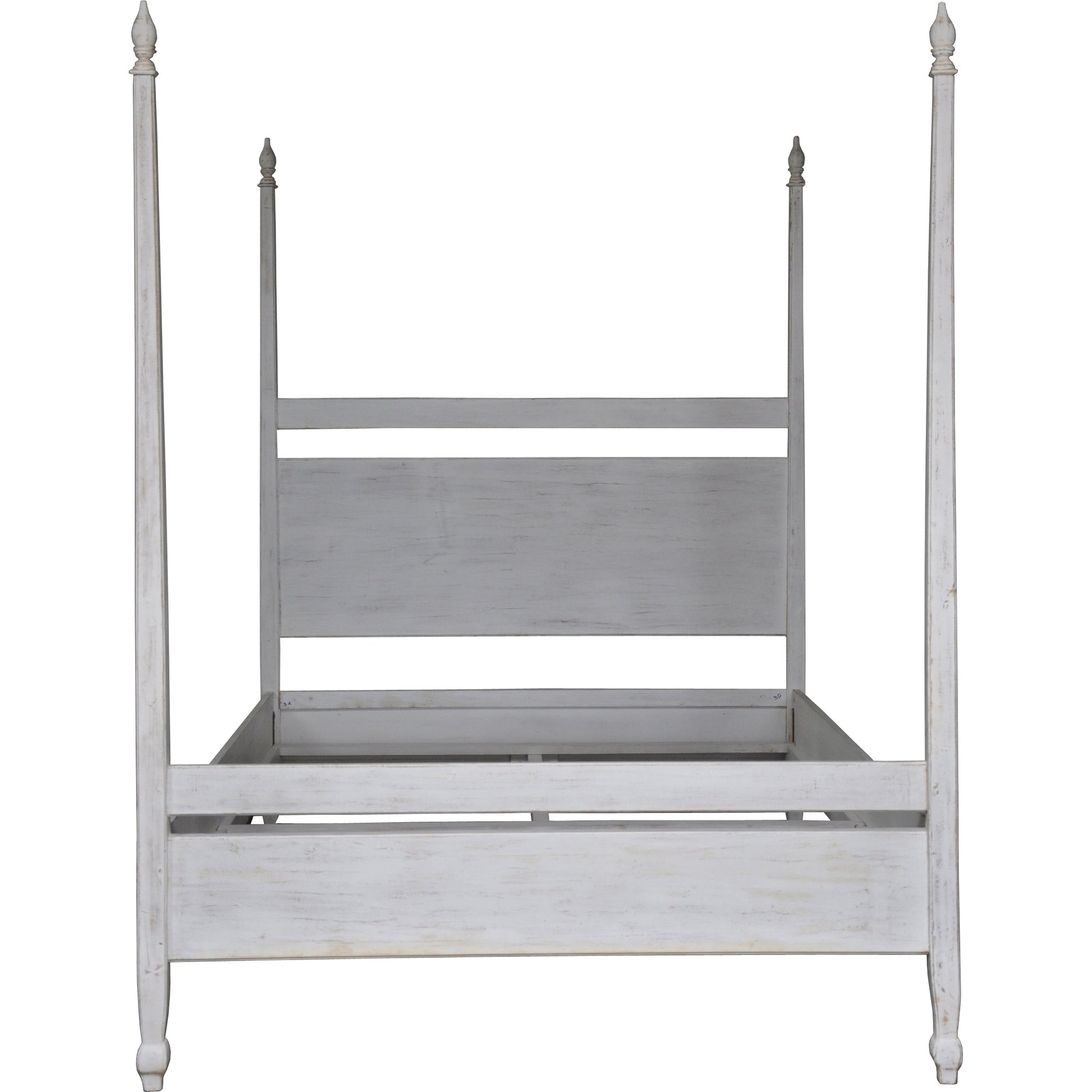 Venice Bed by Noir in hand rubbed black. Made from mahogany in a transitional style.