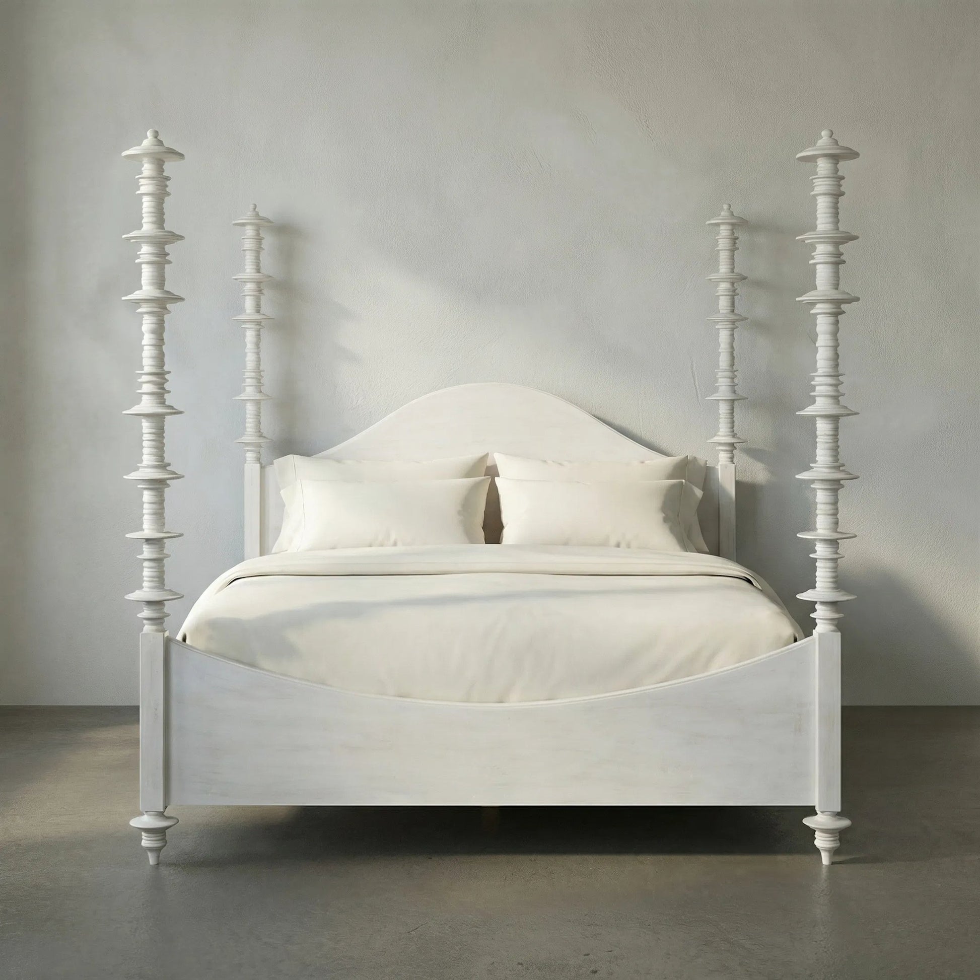 Ferret Bed by Noir. Made from mahogany in a traditional style.