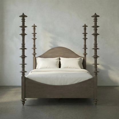 Ferret Bed by Noir. Made from mahogany in a traditional style.