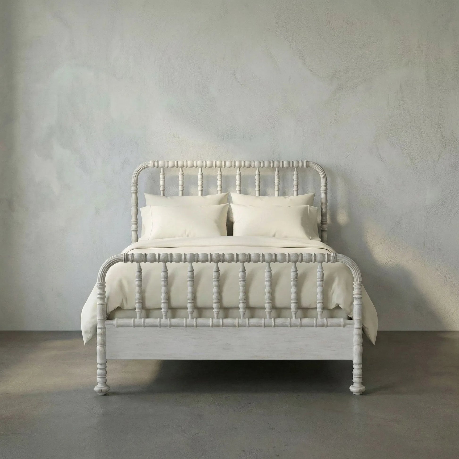 Bachelor Bed by Noir. Made from mahogany in a cottage & farmhouse style.