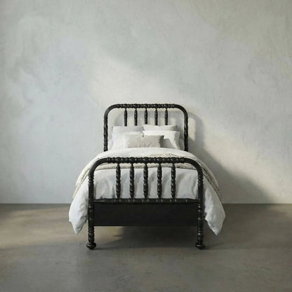 Bachelor Bed by Noir. Made from mahogany in a cottage & farmhouse style.