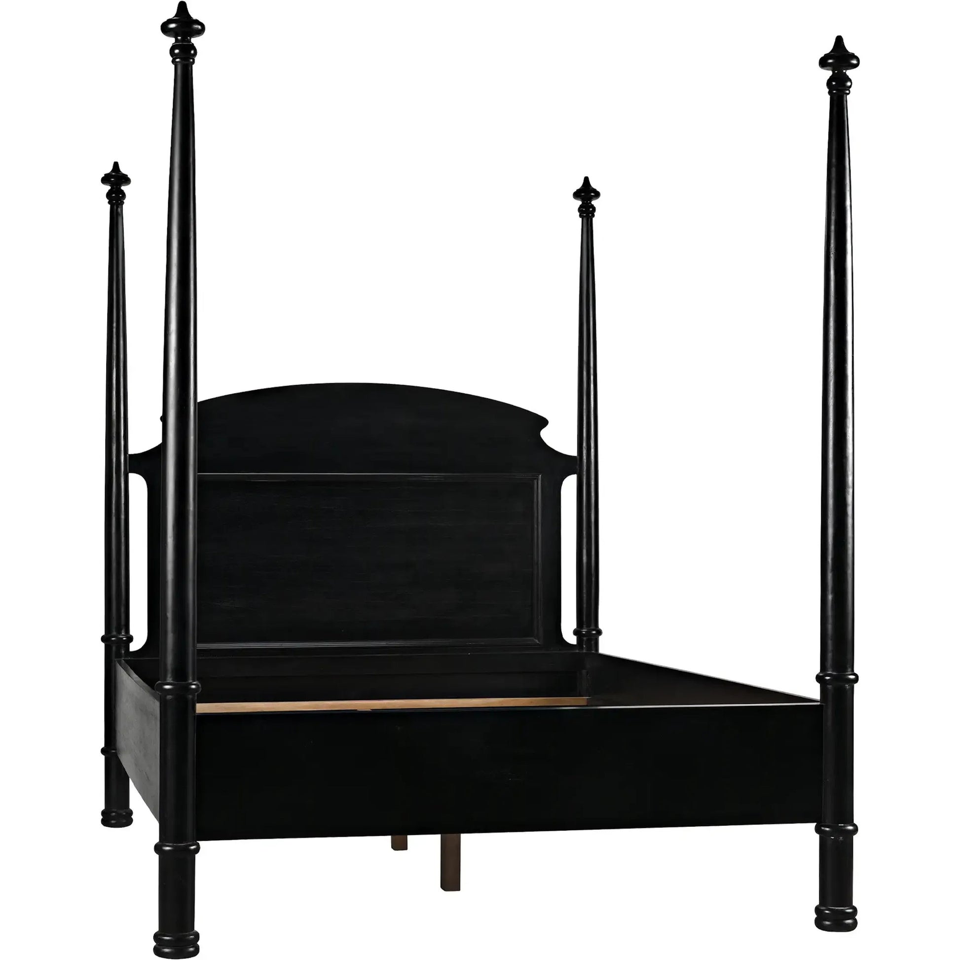 Douglas Bed by Noir. Made from mahogany in a traditional style.