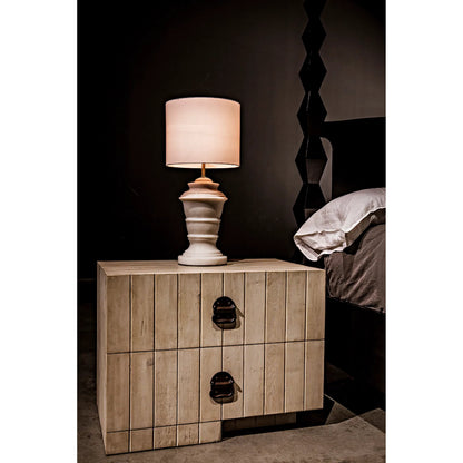Brancusi Bed by Noir in hand rubbed black. Made from mahogany in a eclectic & global style.