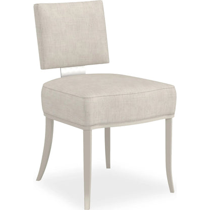 Reserved Seating Side Chair by Caracole. Made from birch in a transitional style.