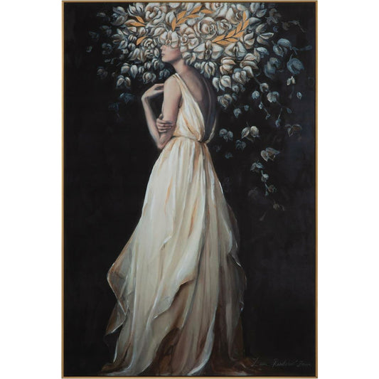 Zana's Night of the Crescent Moon by John-Richard in gold. Made from unique in a modern style.