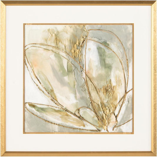 Blooming Gold II by John-Richard in gold. Made from unique in a transitional style.