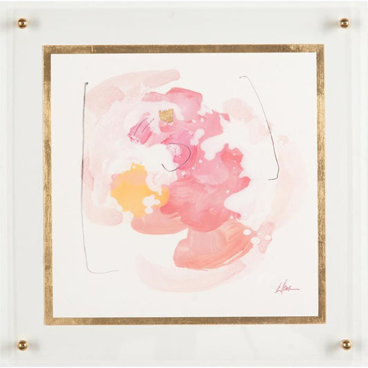 Jackie Ellens' Spring Fling II by John-Richard in gold. Made from unique in a transitional style.