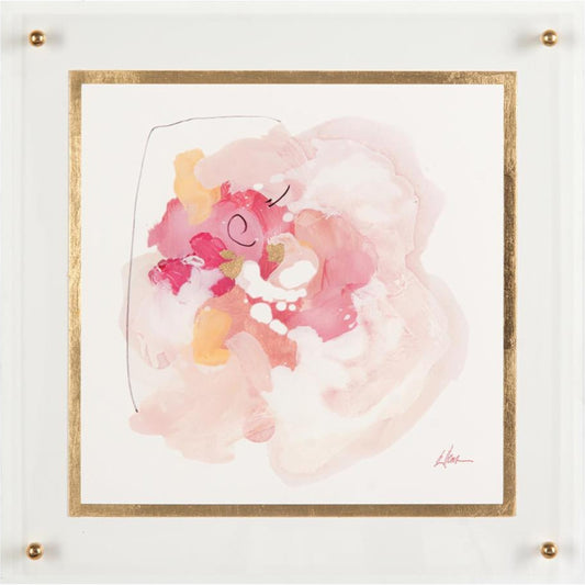 Jackie Ellens' Spring Fling IV by John-Richard in gold. Made from unique in a transitional style.