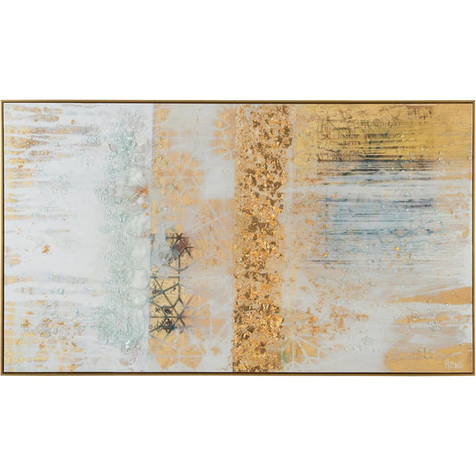 Mary Hong's Aureate by John-Richard in gold. Made from unique in a modern style.
