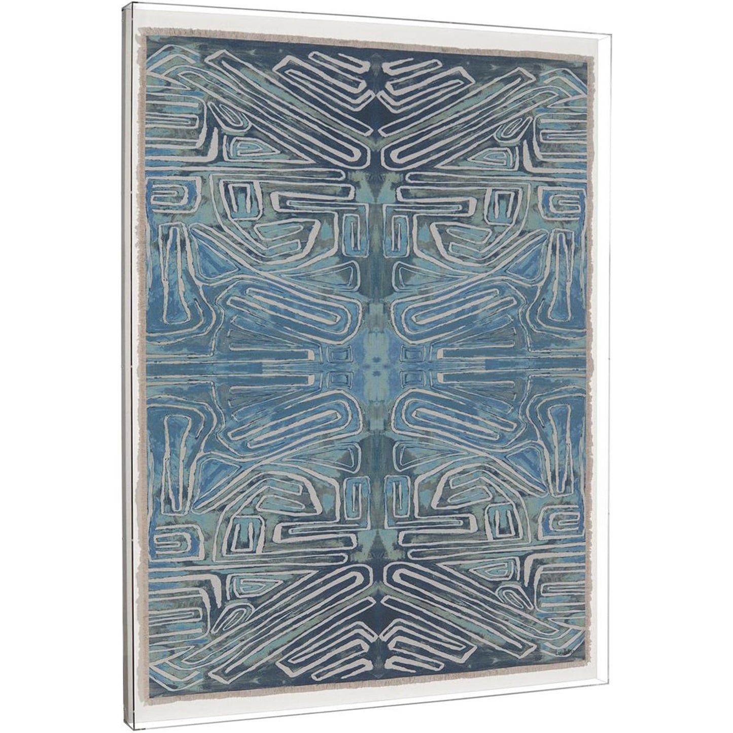 001 SI-1903978 | Primary Silo | Lori Dubois' Metaphor I by John-Richard in acrylic. Made from unique in a eclectic & global style.