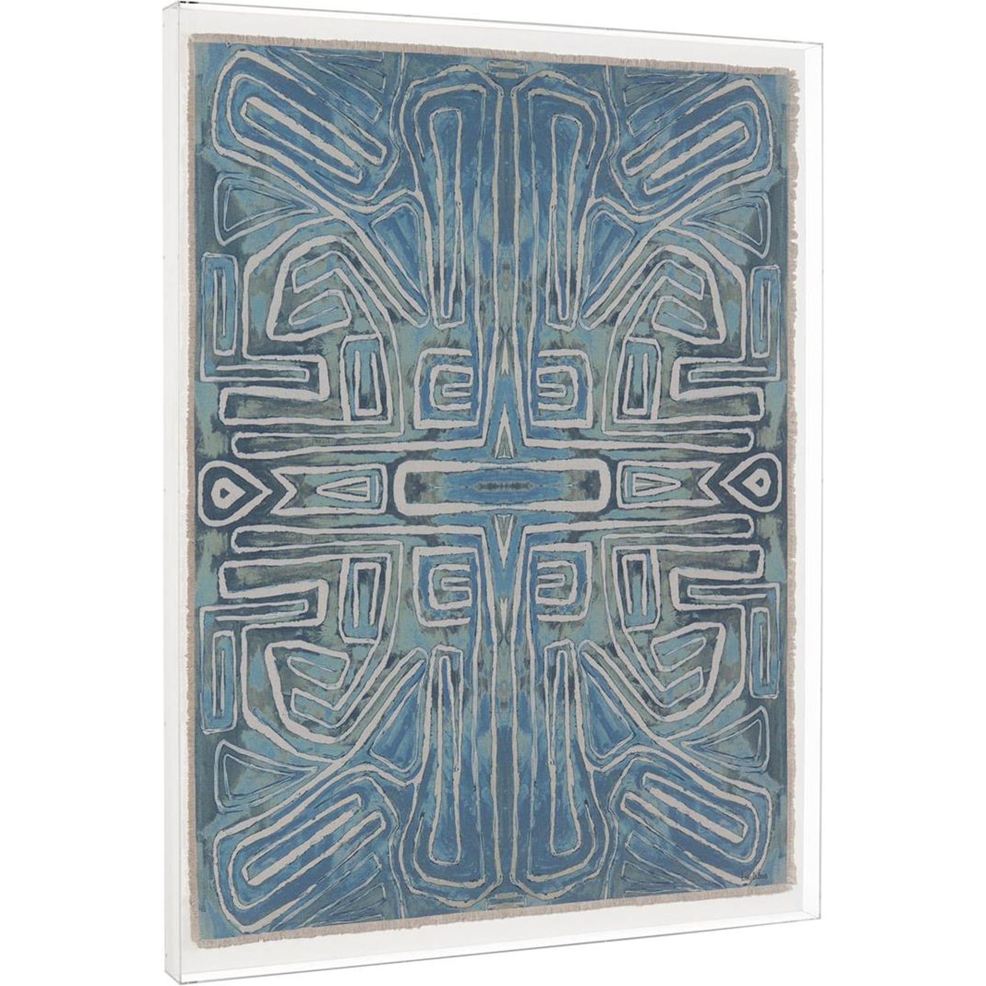 Lori Dubois' Metaphor II by John-Richard in acrylic. Made from unique in a eclectic & global style.