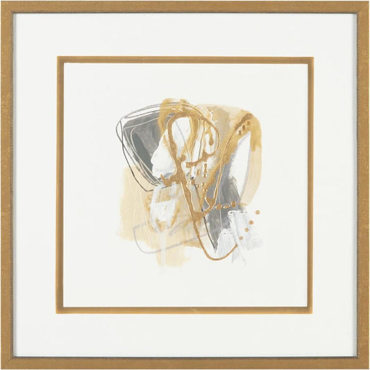 Metallurgy I by John-Richard in gold. Made from unique in a transitional style.