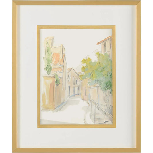 Jackie Ellens' Street Scene II by John-Richard. Made from unique in a modern style.
