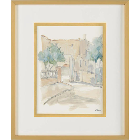 Jackie Ellens' Street Scene IV by John-Richard. Made from unique in a modern style.