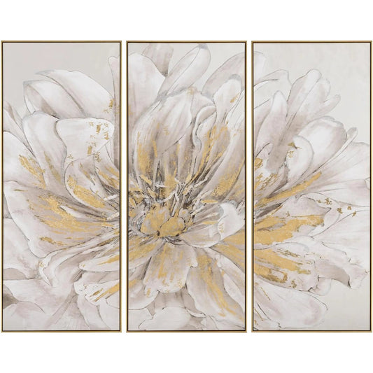 Thomas Hazlehurst's Pristine Petals by John-Richard in gold. Made from unique in a unique style.
