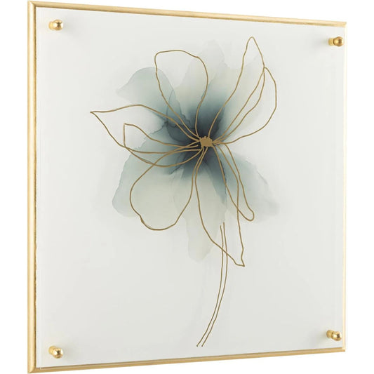 Kristen Binning's Coming for Fresh Air I by John-Richard in gold leaf. Made from unique in a unique style.