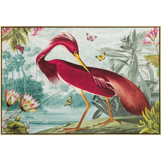 Vibrant Birds II by John-Richard in gold. Made from unique in a unique style.