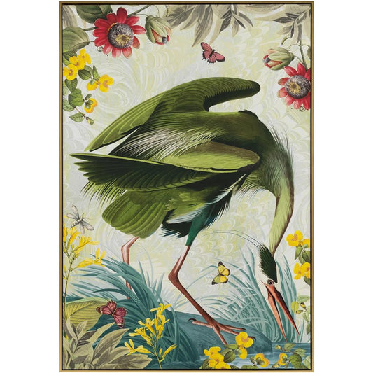 Vibrant Birds III by John-Richard in gold. Made from unique in a unique style.