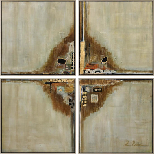 Lauren Hixon's Lost City by John-Richard in gold leaf. Made from unique in a unique style.