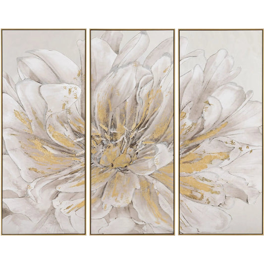Thomas Hazelhurst's Small Pristine Petals by John-Richard in gold. Made from unique in a unique style.