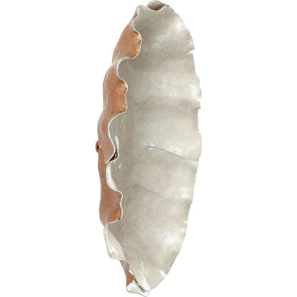 Poemetto Wall Art II by John-Richard in cream, copper. Made from unique in a coastal style.