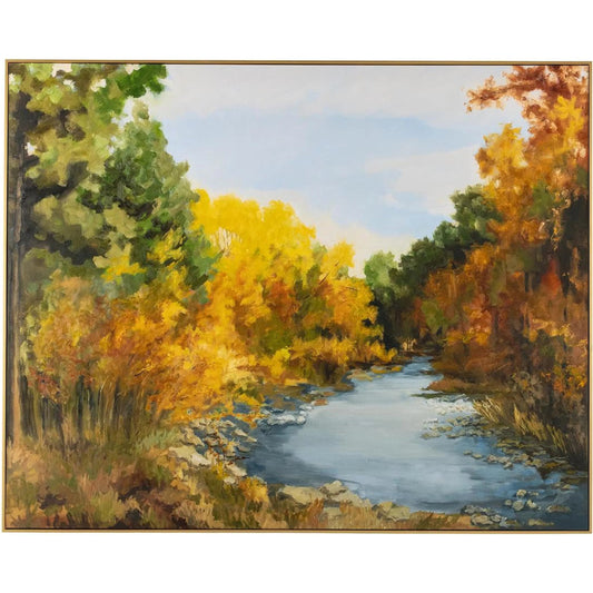 Jackie Ellens' Dreamscape by John-Richard in gold. Made from unique in a unique style.