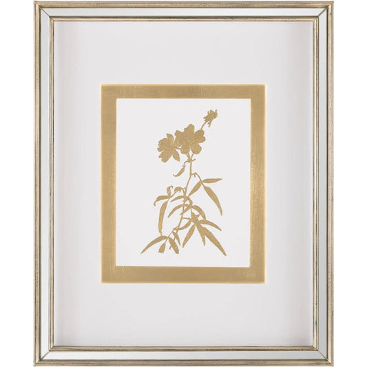 Golden Botanicals III by John-Richard in champagne. Made from unique in a unique style.