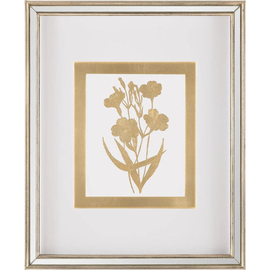 Golden Botanicals IV by John-Richard in champagne. Made from unique in a unique style.