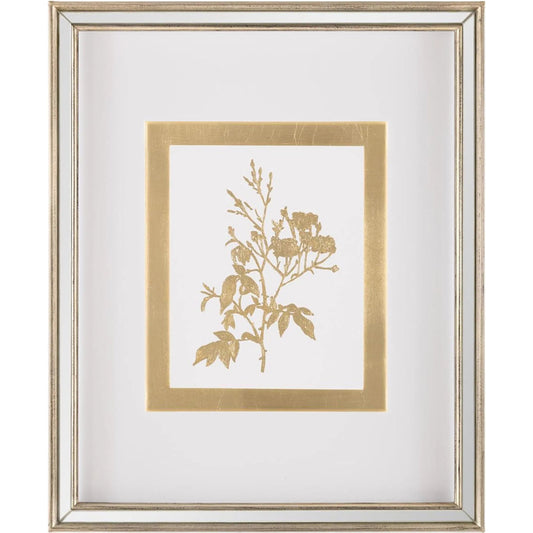 Golden Botanicals VI by John-Richard in champagne. Made from unique in a unique style.