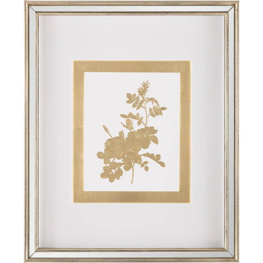 Golden Botanicals VIII by John-Richard in champagne. Made from unique in a unique style.
