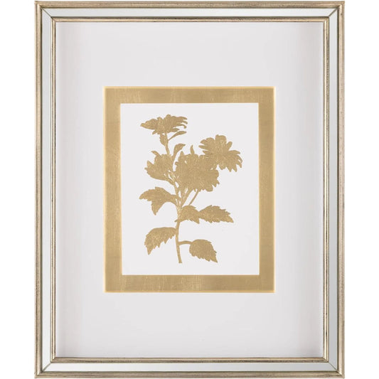 Golden Botanicals IX by John-Richard in champagne. Made from unique in a unique style.