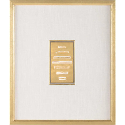 Gold Selenite I by John-Richard in gold leaf. Made from unique in a unique style.