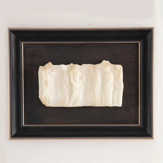 Hellenistic Relief Wall Art IV by John-Richard in silver. Made from unique in a unique style.