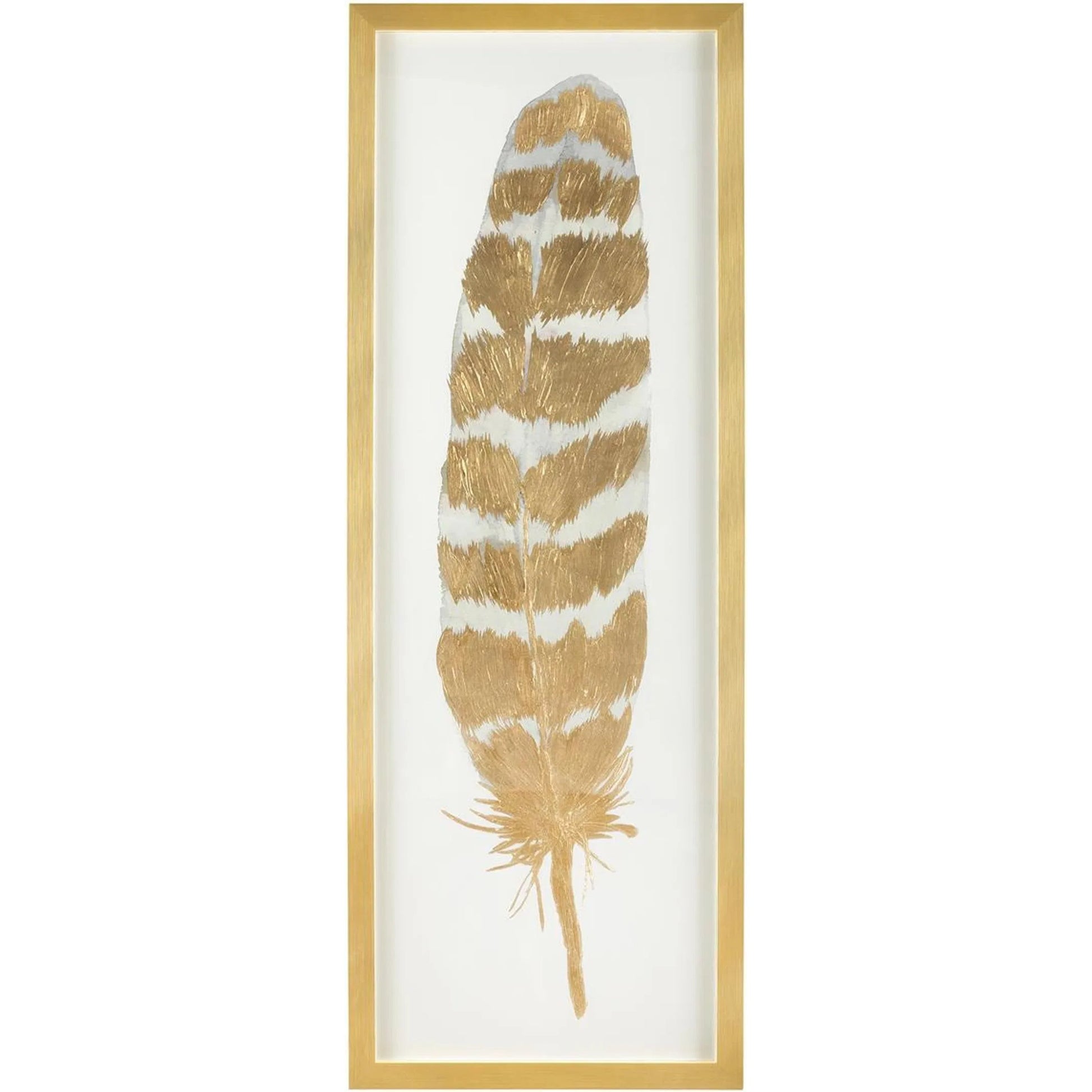 Sandra Jacobs' Feather Drift I by John-Richard. Made from unique in a unique style.