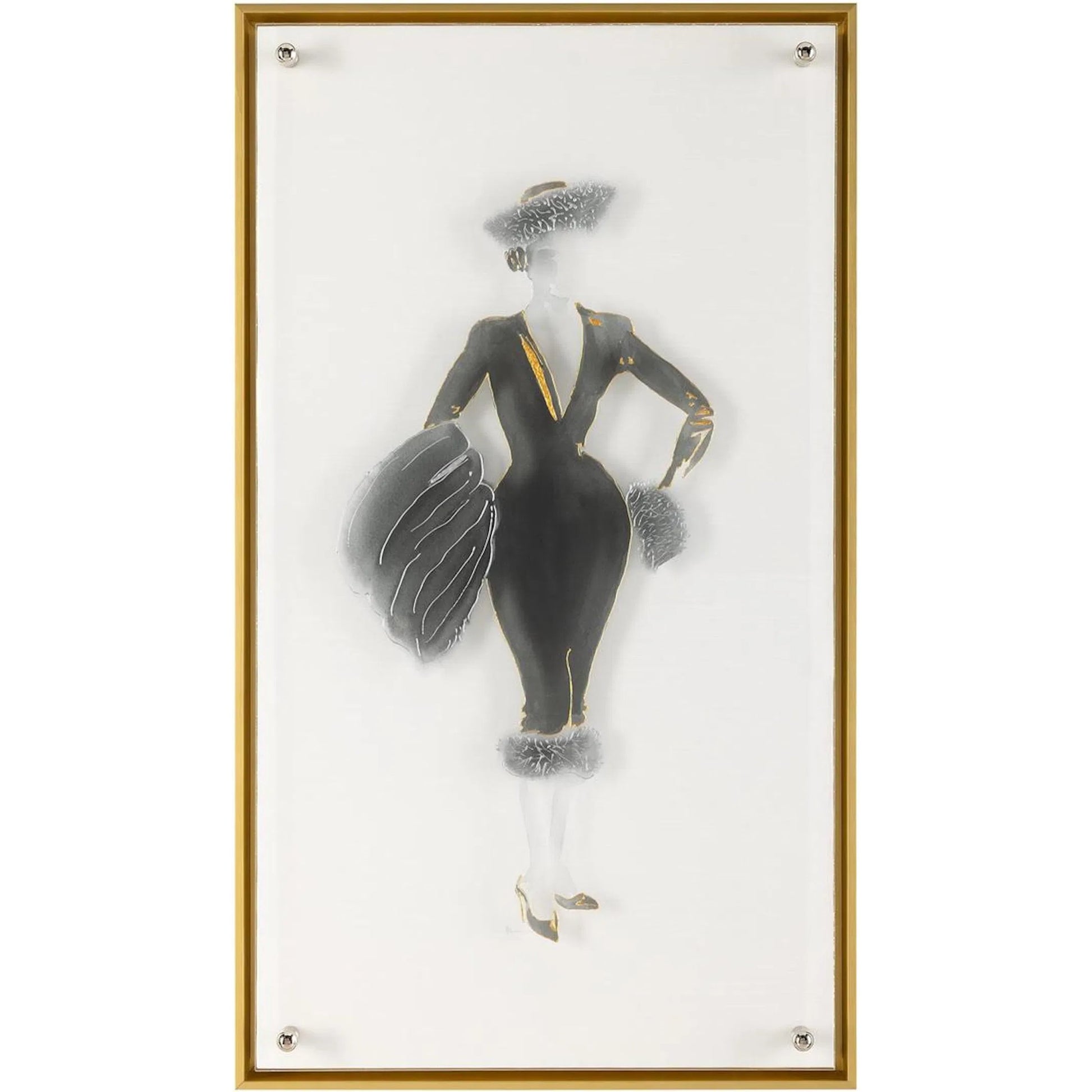 Deborah Pearce's Couture Noir V by John-Richard. Made from unique in a unique style.