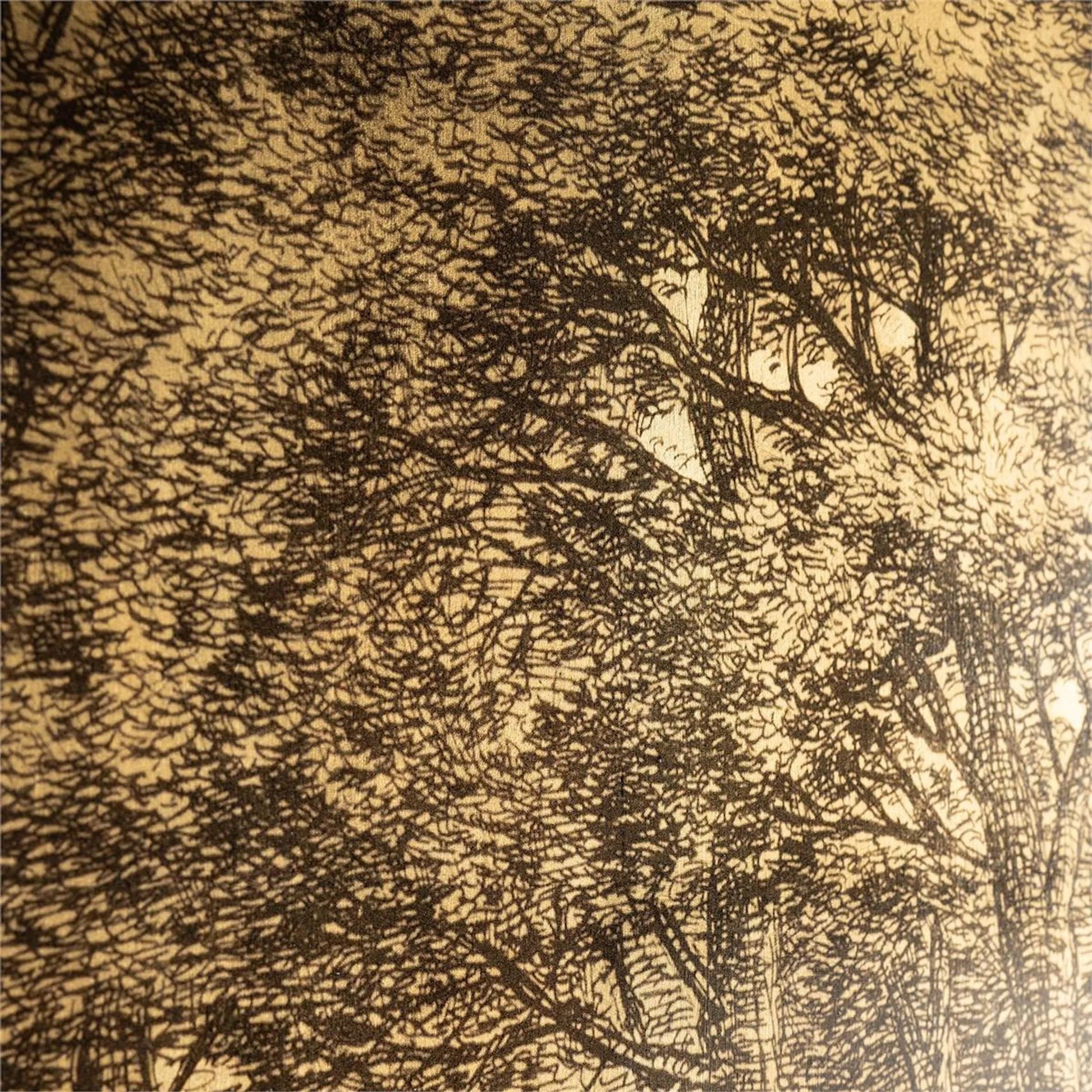 Maria Mendez's Golden Landscape II by John-Richard. Made from unique in a unique style.