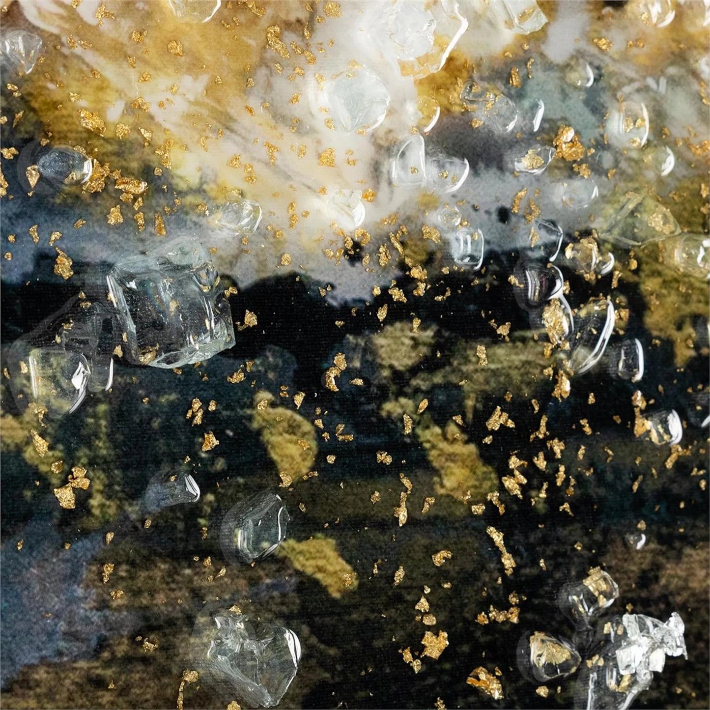 003 SI-2537413 | Unknown | Mary Hong's Golden Mountains by John-Richard. Made from unique in a unique style.