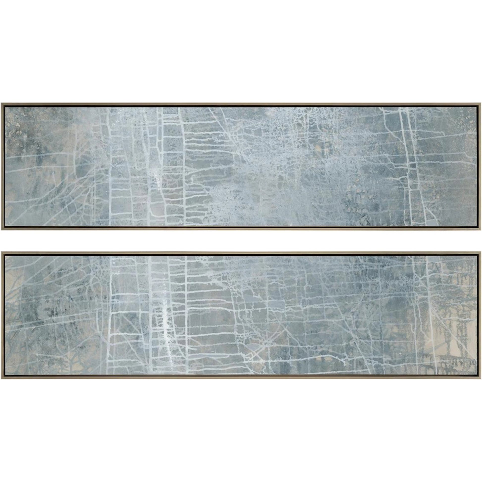 Debra Ferrari's Unfolding No. 1-2 Diptych by John-Richard. Made from unique in a unique style.