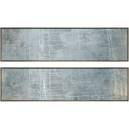 Debra Ferrari's Unfolding No. 1-2 Diptych by John-Richard. Made from unique in a unique style.