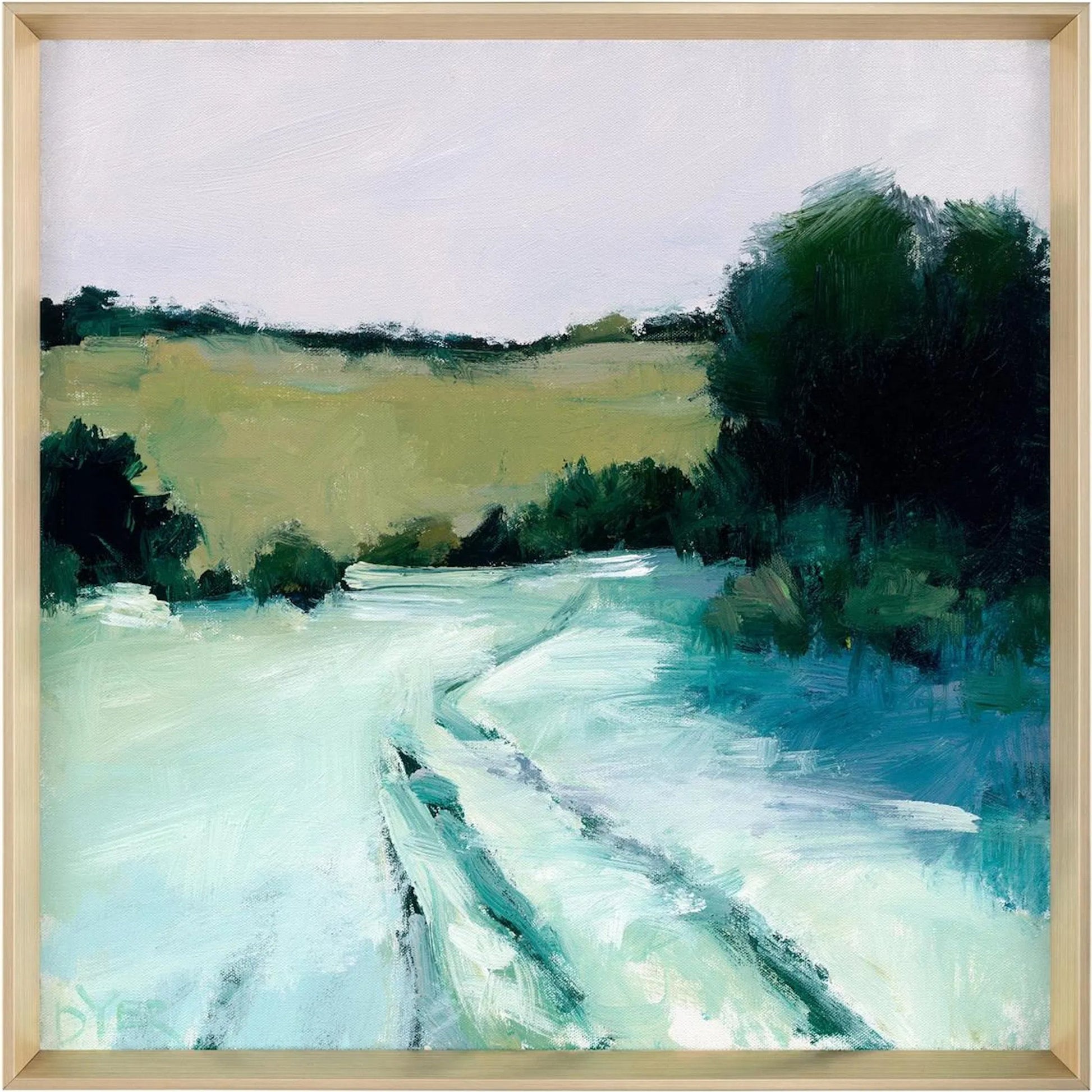Janet Dyer's Tracks in the Snow by John-Richard. Made from unique in a unique style.