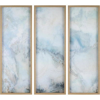 Brendan Parker's Upper Level Triptych by John-Richard. Made from unique in a unique style.