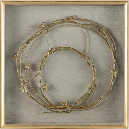 Golden Wreath by John-Richard. Made from unique in a unique style.