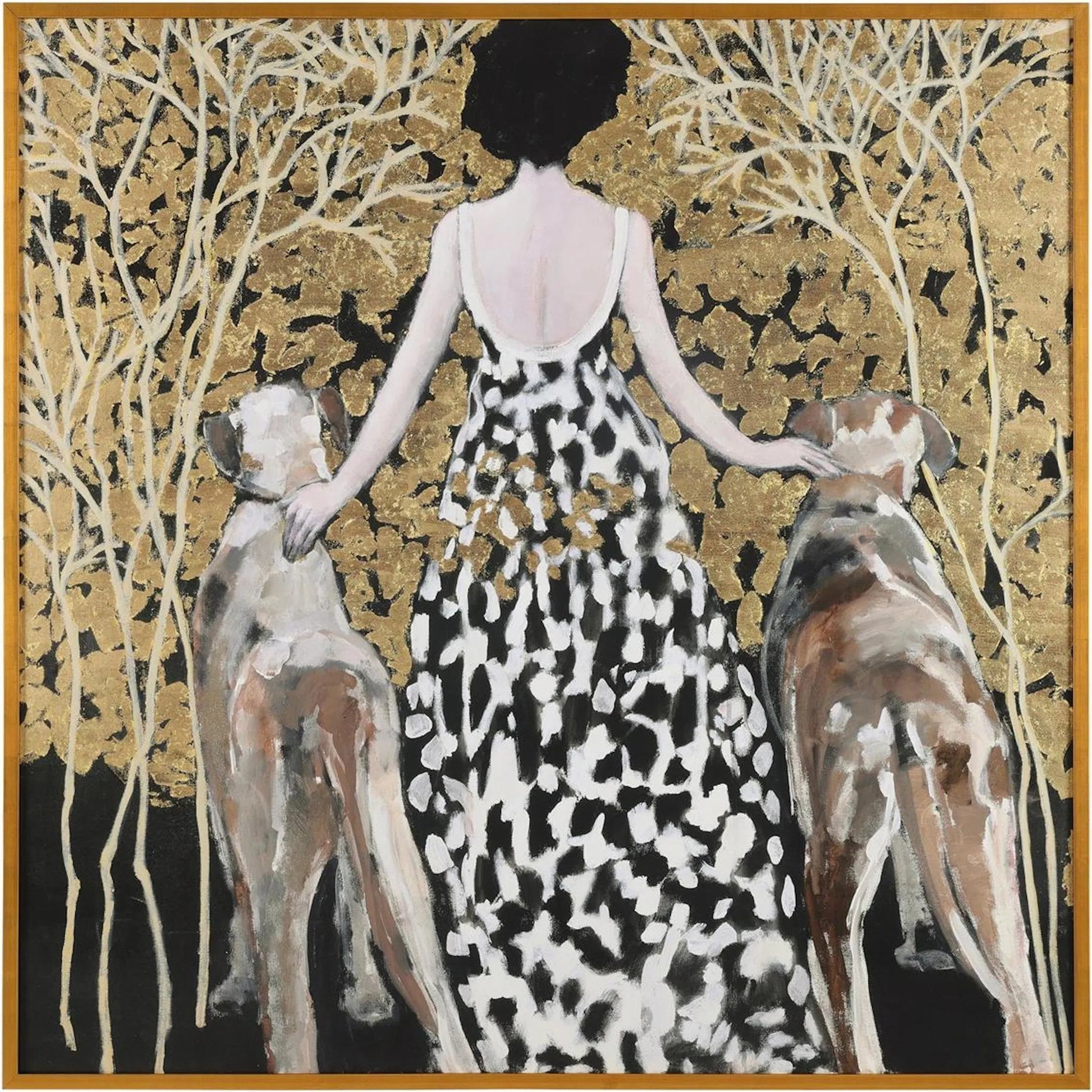 Mary Pratt's the Golden Path of Friends by John-Richard. Made from unique in a unique style.