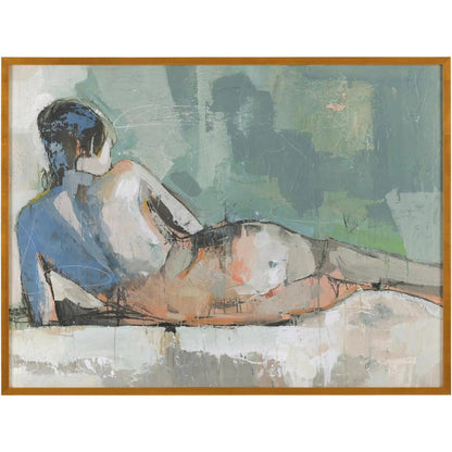 Donna Weathers' Nude in Blue by John-Richard. Made from unique in a unique style.