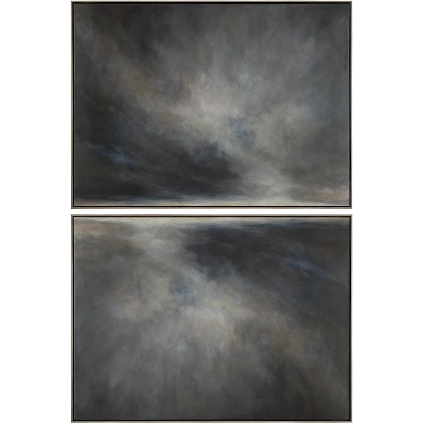 000 SI-2629190 | Primary Silo | Debra Ferrari's Big Sky No. 1-2 Diptych by John-Richard. Made from unique in a unique style.