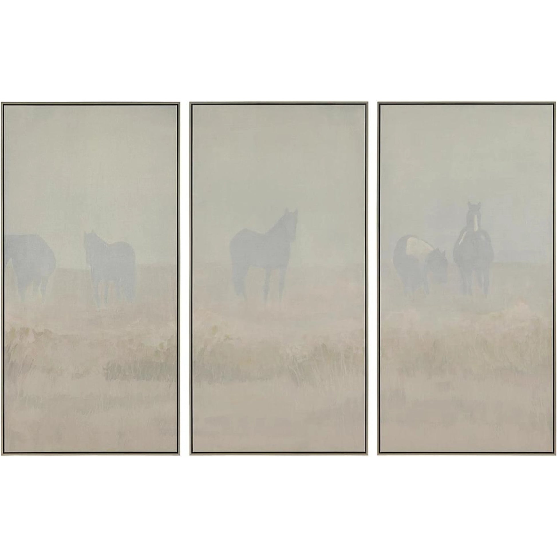 Shelley Bolton's a Way into Wilderness No. 1-3 Triptych by John-Richard. Made from unique in a unique style.