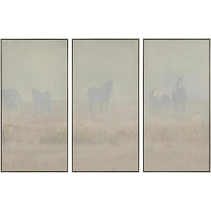 Shelley Bolton's a Way into Wilderness No. 1-3 Triptych by John-Richard. Made from unique in a unique style.