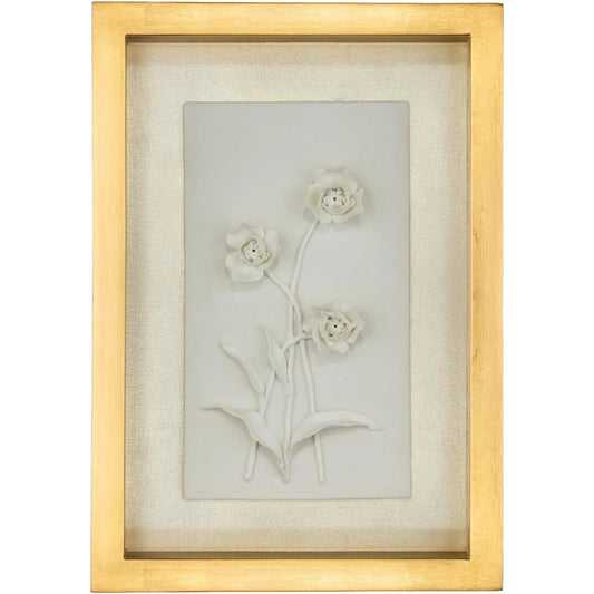 Porcelain Flora Wall Art I by John-Richard. Made from unique in a unique style.