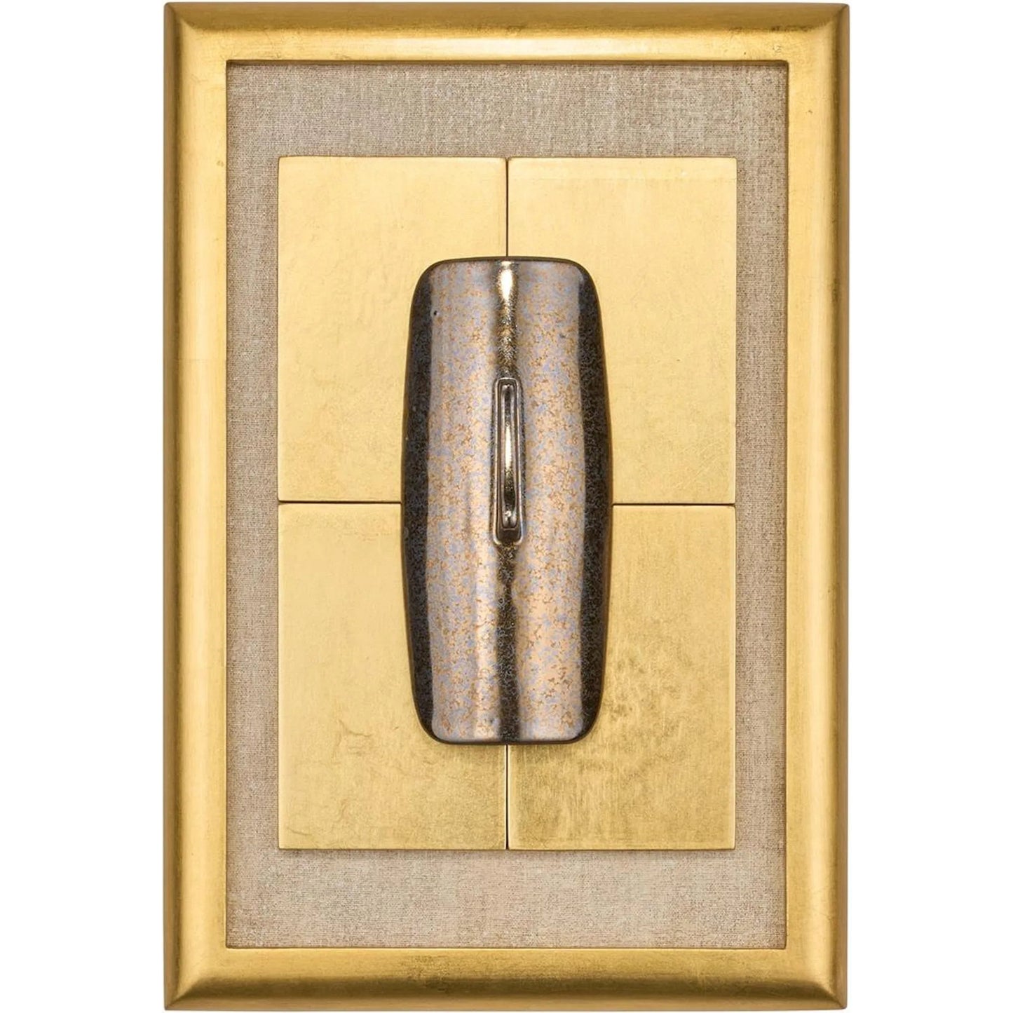 003 SI-2629273 | Primary Silo | Gilded Porcelain Relief Wall Art by John-Richard. Made from unique in a unique style.