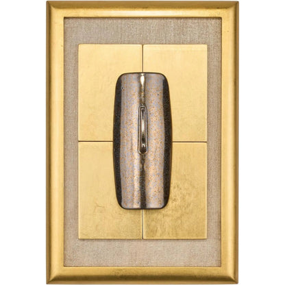 Gilded Porcelain Relief Wall Art by John-Richard. Made from unique in a unique style.
